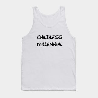 Childless Millennial Millennial Pink Tank Top